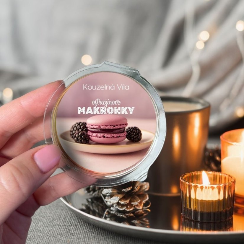 Ostružinové makronky