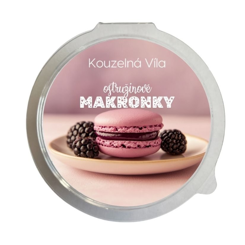 Ostružinové makronky