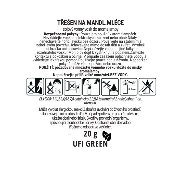 Třešně na mandlovém mléce