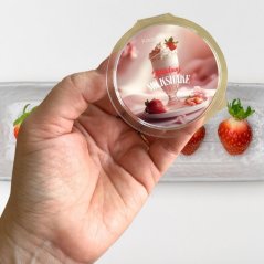 Jahodový milkshake