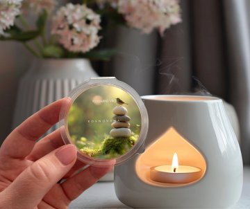 Svěží vonné vosky do aromalampy